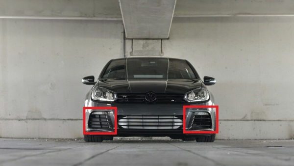 NEW GENUINE VW GOLF R VI 09-13 O/S RIGHT N/S LEFT SIDE AIR VENT TRIM GRILL SET - Image 2