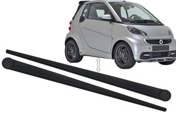 Side Skirts Add-On suitable for SMART ForTwo 451 (2007-2014) Apron Design - Image 8