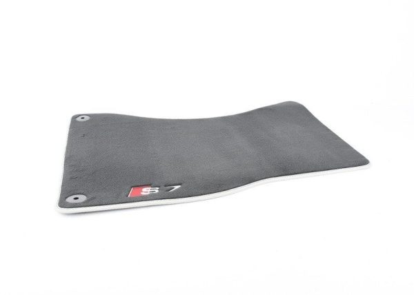 NEW GENUINE AUDI S7 13-16 FRONT & REAR PREMIUM BLACK TEXTILE FLOOR MATS LHD 4G8061270AMNO - Image 4