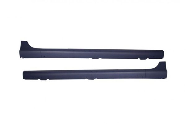 Side Skirts suitable for VW Golf V MK5 (2003-2007) with Side Decals Sticker Vinyl White GTI Design - Image 2