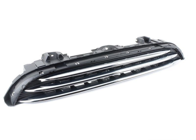 MINI NEW GENUINE F55 F56 F57 FRONT BUMPER UPPER CENTER GRILLE CHROME 51137335529