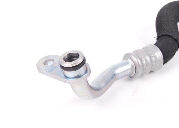 NEW GENUINE BMW 5' E60 E61 LCI 535i ENGINE OIL COOLER RETURN LINE HOSE 17227560980 - Image 3