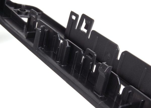 BMW NEW E70 E71 E72 CENTER DASHBOARD PANEL COVER TRIM BEZEL BLACK FITS WITH TV 51456967469 - Image 7