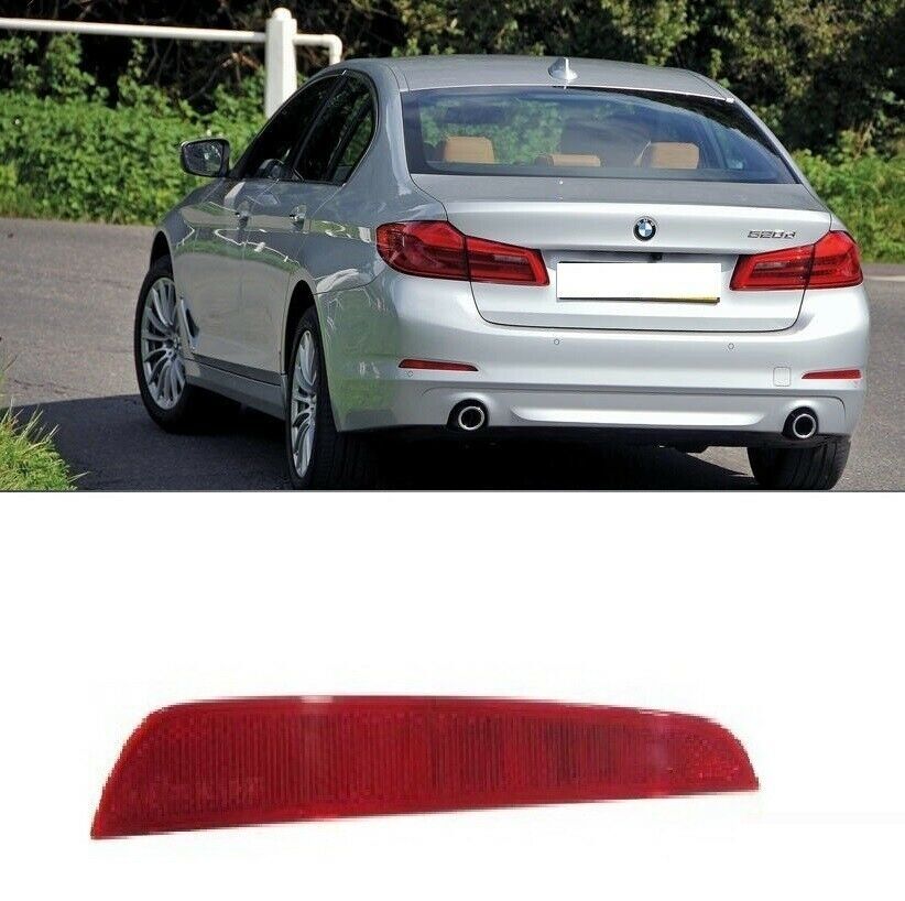 NEW GENUINE BMW 5 SERIES G30 REAR BUMPER REFLECTOR LEFT SIDE 63147388765 - Image 2