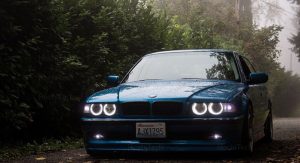 LED SMD Angel eyes. white color For BMW E38