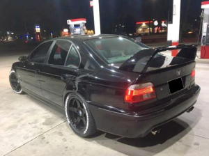 DTM M5 Rear trunk spoiler wing For BMW E39 Saloon