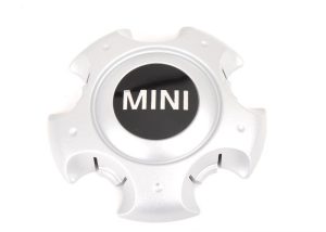 MINI NEW GENUINE COUNTRYMAN R60 PACEMAN R61 SILVER HUB CAP R16 1 PCS 36109804232