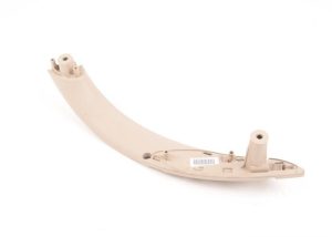 BMW GENUINE 3 F30 F34 4 F32 FRONT N/S LEFT DOOR TRIM PULL HANDLE OYSTER 51417279313