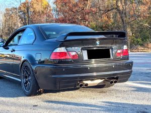 LTW GT Style Low Kick Rear trunk Spoiler wing for BMW E46 Coupe/ Cabrio + M3