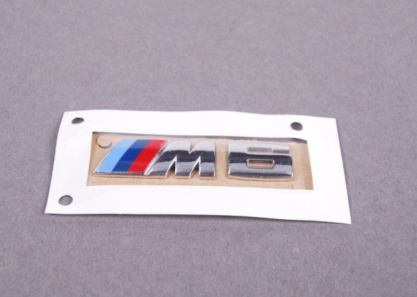 NEW GENUINE BMW 6 SERIES F12 F13 F06 FRONT KIDNEY GRILL M6 BADGE 51138054466 - Image 4