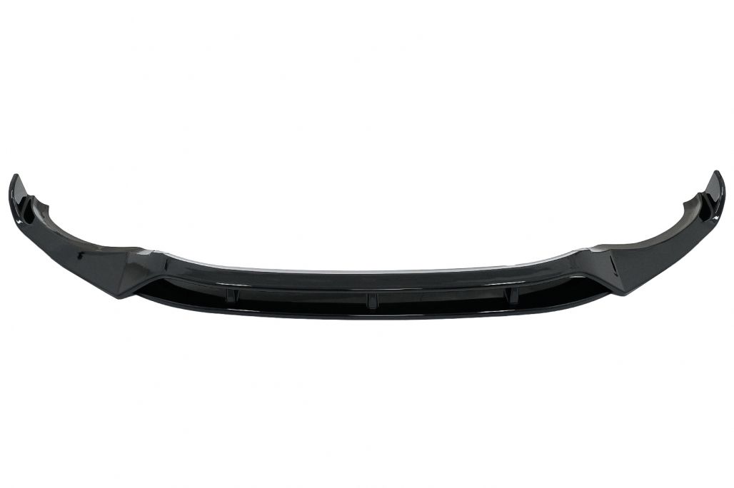 Front Bumper Spoiler Lip suitable for BMW X4 G02 X4M M Sport (2018-Up) Piano Black - Image 3