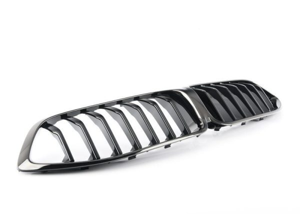 BMW NEW GENUINE 8 SERIES G14 G15 G16 FRONT HIGH GLOSS SHADOWLINE GRILLE 51138080610 - Image 3