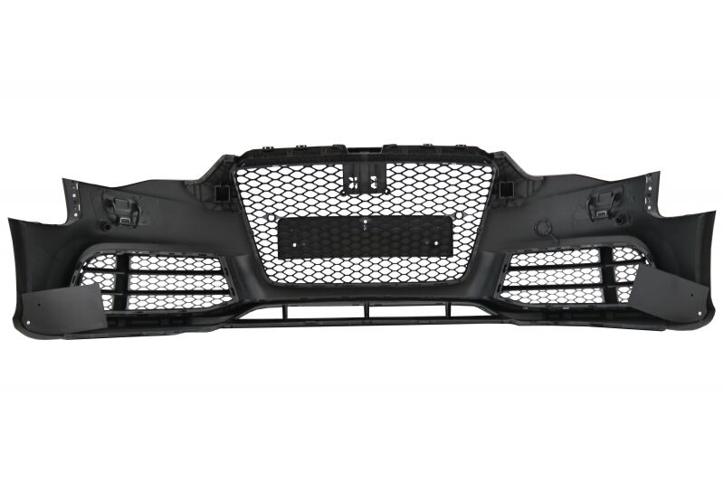 Front Bumper suitable for AUDI A5 8T Facelift (2012-2016) with Bumper Add-On Spoiler Lip RS5 Design - Image 4