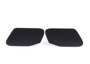 NEW GENUINE BMW X3 LCI SERIES F25 14-16 HEADLIGHT WASHER JET COVERS SET 51117338568