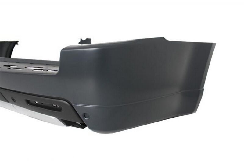 Rear Bumper with Roof Spoiler and Rear Trunk Tailgate Silver suitable for Land Rover Range Rover Sport (2005-2009) L320 Autobiography Design - Image 11