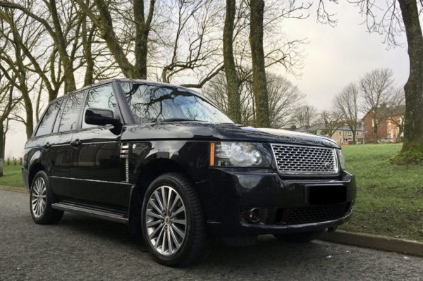 Fog Lamp Covers suitable for Land Rover Range Rover Vogue III L322 (2010-2012) Autobiography Design Black Edition - Image 7