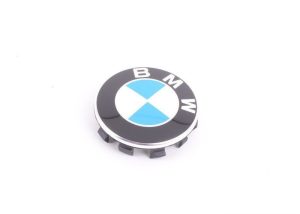 NEW GENUINE BMW WHEEL CENTRE HUB CAP CHROME EGDE 56mm 1 PCS 36136850834