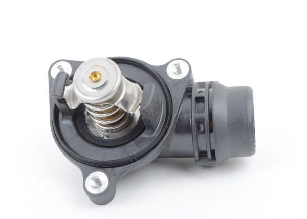 NEW GENUINE BMW 1.6 1.8 PETROL ENGINE COOLANT THERMOSTAT WITH HOUSING 11517500597