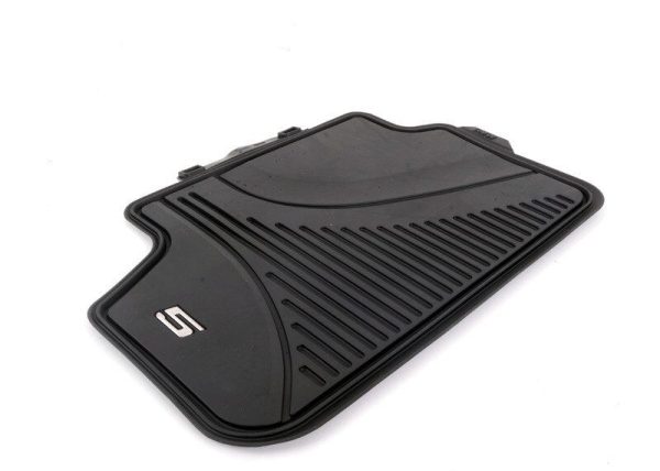 FOR NEW GENUINE BMW 5 SER G30 G31 F90 M5 REAR ALL WEATHER RUBBER FLOOR MATS LHD - Image 5