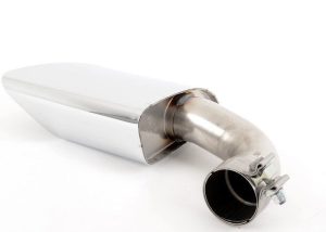 NEW GENUINE VW TOUAREG REAR EXHAUST TAIL PIPE EXTENSION TIP LEFT N/S 7P6253681S
