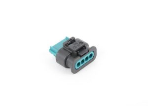 NEW GENUINE BMW MINI 1 3 5 7 SERIES WIRING CABLE PLUG CONNECTOR TERMINAL 4 PIN 12527549033