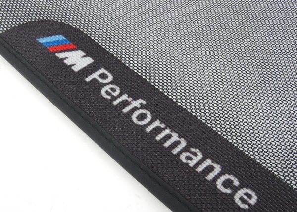 BMW NEW GENUINE 4 SERIES F32 F33 F36 M PERFORMANCE FRONT FLOOR MATS LHD 51472407305 - Image 2