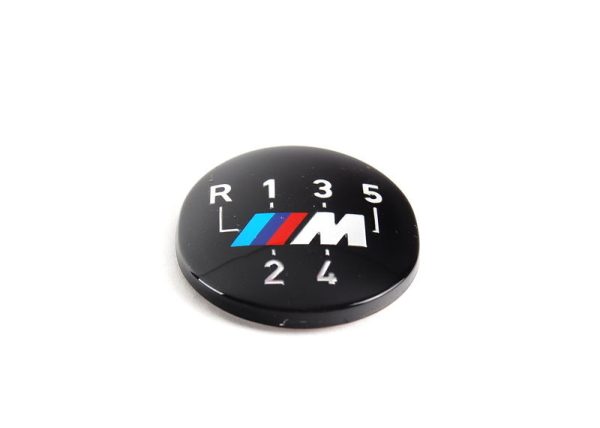 BMW NEW GENUINE E24 E28 E30 E32 E34 E36 SPEED GEAR SHIFT KNOB EMBLEM 25111221613