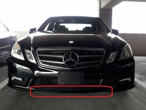 NEW GENUINE MERCEDES BENZ E CLASS W212 FRONT BUMPER CENTER ORNAMENTAL MOLDING A2128854274 - Image 2