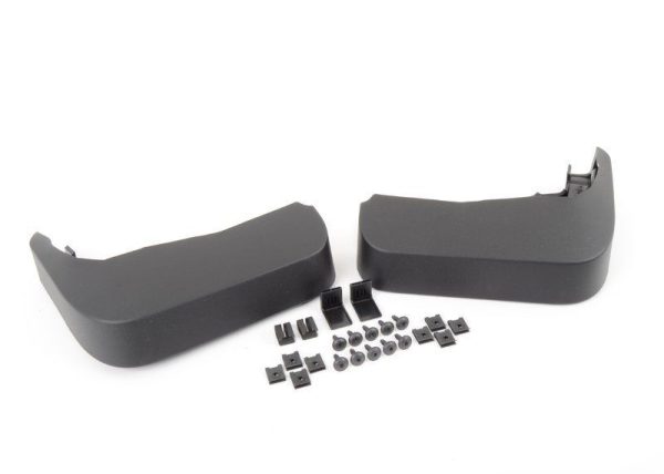NEW GENUINE AUDI Q7 2016-2017 FRONT MUD FLAPS SPLASH GUARD PAIR 4M0075111