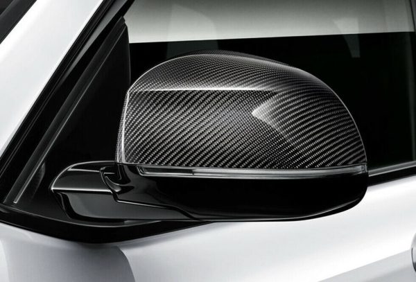 NEW GENUINE BMW G01 G02 G05 G06 G07 SIDE MIRROR CARBON FIBER COVER SET N/S+O/S - Image 3