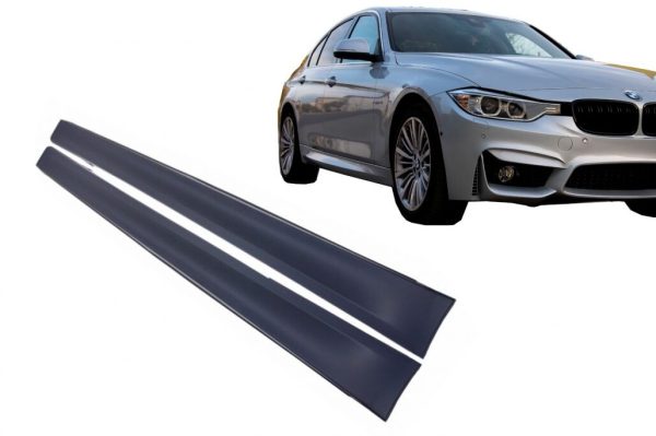 Side Skirts suitable for BMW 3 Series F30 F31 Sedan Touring (2011-2018) M3 Design - Image 7
