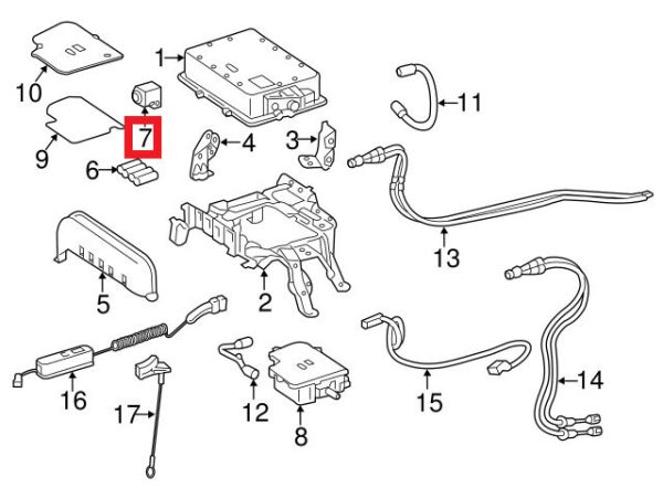 NEW GENUINE MERCEDES BENZ CRASH FUSE BATTERY DISCONNECT PYROFUSE N000000006967 - Image 2