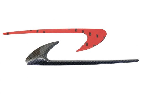 Side Fender Vents Trim Wing suitable for Mercedes C-Class W205 S205 E-Class W213 S213 Carbon Look Edition - Image 4
