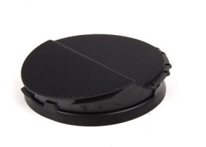 BMW NEW GENUINE E46 COUPE CONVERTIBLE LOUDSPEAKER COVER RIGHT O/S BLACK 51418224012