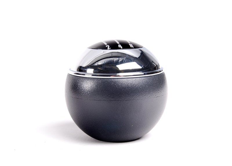 NEW GENUINE MINI R50 TILL 2004/01 MANUAL GEAR 5 SPEED SHIFT KNOB PLASTIC CHROME 25117530773