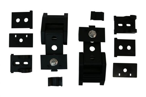 Hood Catches Lock Kit suitable for Jeep Wrangler JK JL (2007-2018) Satin Black Finish - Image 4