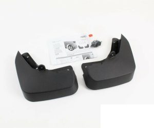 NEW GENUINE AUDI Q3 2019- REAR MUD FLAPS SPLASH GUARDS SET 83A075101