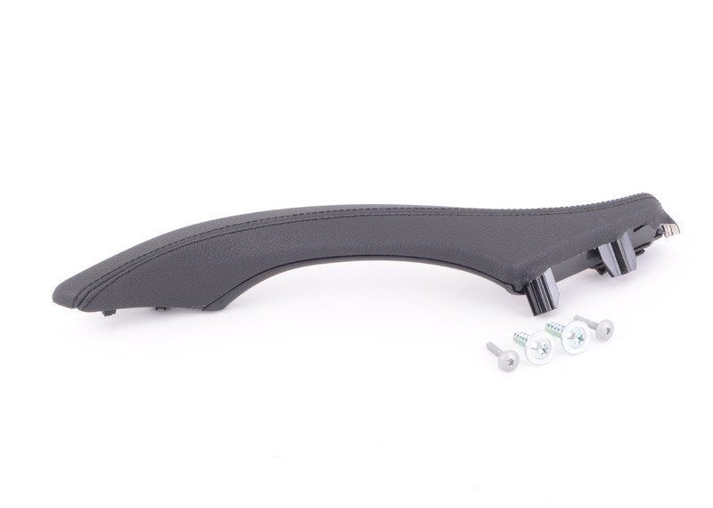 BMW NEW OEM F10 F11 DOOR TRIM PULL HANDLE PASSENGER SIDE RIGHT LHD BLACK 51417225848
