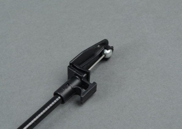 NEW GENUINE AUDI A6 2005-2011 BLACK BONNET RELEASE CABLE LHD 4F1823531B - Image 2
