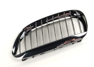FOR NEW GENUINE BMW 6 SERIES E63 E64 CHROME KIDNEY GRILLE LEFT N/S
