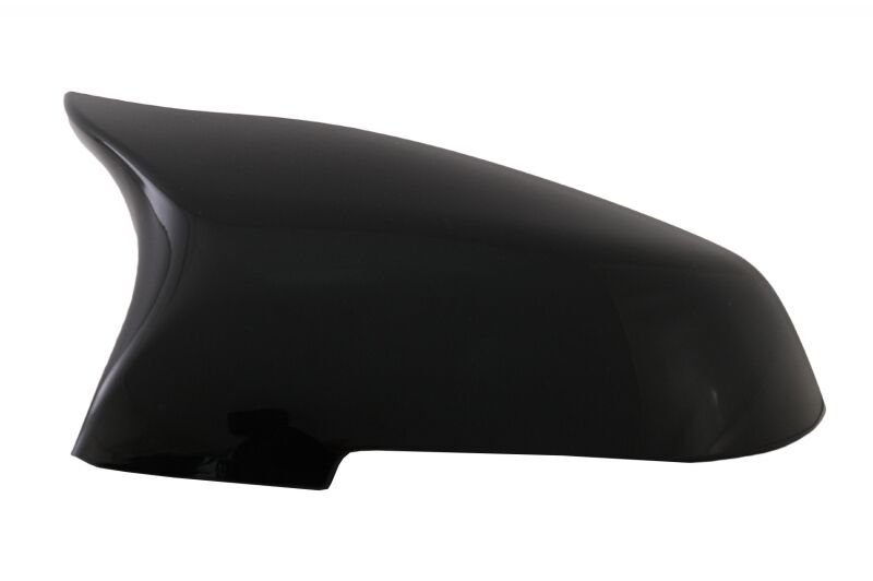 Front Bumper Spoiler Lip with Mirror Covers and Diffuser Double Outlet Single Exhaust suitable for BMW 5 Series F10 F11 Sedan Touring (2015-2017) M-Performance Piano Black - Image 3