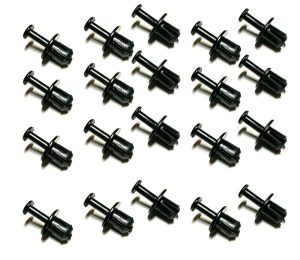 GENUINE BMW E F X SERIES EXPANDING RIVET INTERIOR EXTERIOR TRIM PLUG SET OF 20 17111712963
