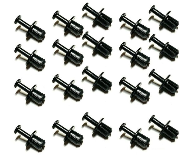 GENUINE BMW E F X SERIES EXPANDING RIVET INTERIOR EXTERIOR TRIM PLUG SET OF 20 17111712963