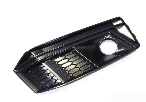NEW GENUINE AUDI A4 B9 16- S-LINE FRONT BUMPER DARK CHROME LOWER GRILL RIGHT O/S 8W0807682GFUQ - Image 4