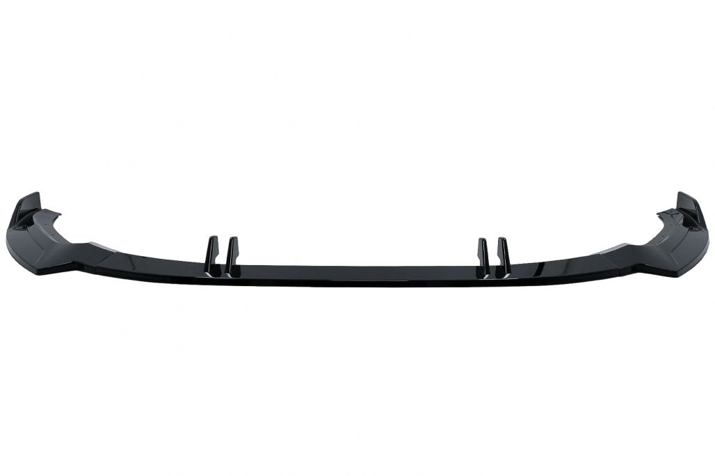 Front Bumper Add-On Spoiler Lip suitable for Audi A5 F5 Facelift S-Line (2020-up) Piano Black