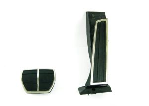 NEW GENUINE BMW 1 3 5 6 7 X3 X5 X6 Z4 PEDAL SET-ALUMINIUM WITH RUBBER GRIPS 35000410100