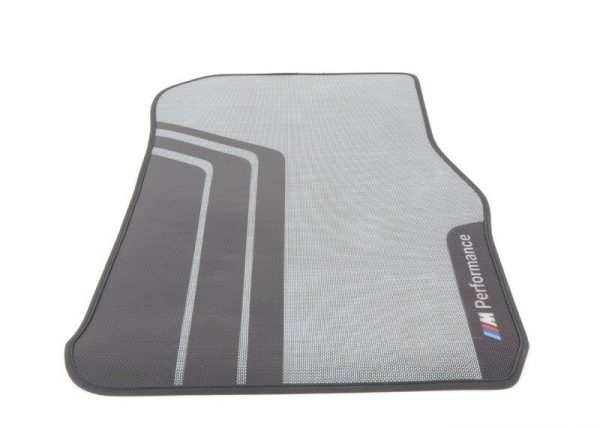 BMW NEW GENUINE F20 F21 F22 F23 F87 M PERFORMANCE FRONT FLOOR MATS LHD 51472407299 - Image 3