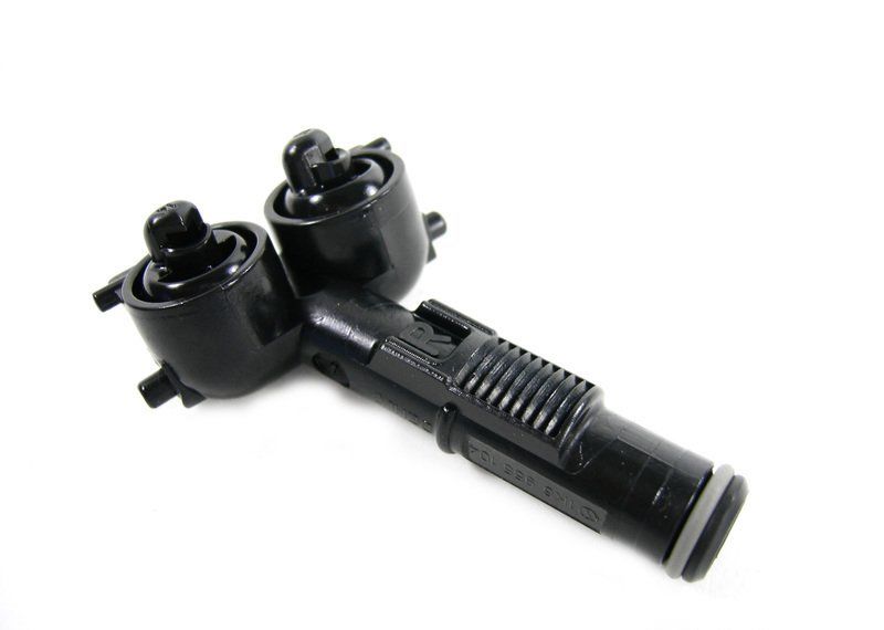 GENUINE VW GOLF JETTA FRONT HEADLIGHT O/S RIGHT WASHER SPRAY JET 1K6955104