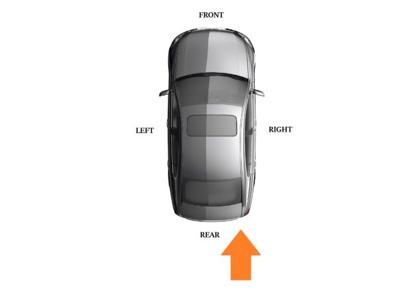 NEW GENUINE MERCEDES MB C CLASS W205 AMG EXHAUST TAIL PIPE CHROME TRIM RIGHT O/S A2058852321 - Image 2