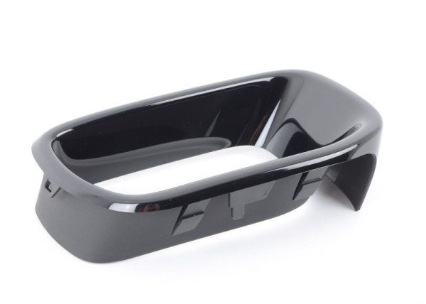 MINI NEW GENUINE F55 F56  S COVER AIR DUCT BRAKE GLOSS BLACK RIGHT O/S 51117337810